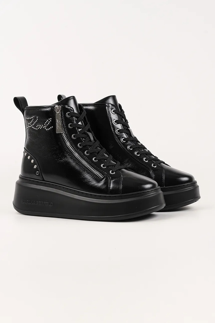 Kotníkové boty Karl Lagerfeld ANAKAPRI KL63534.100 černá AW25