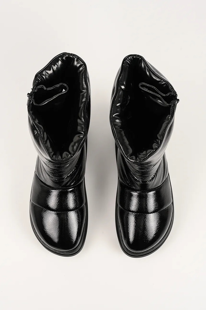 Karl Lagerfeld bocanci de piele KAPRI KOSI KL44573A.F0X