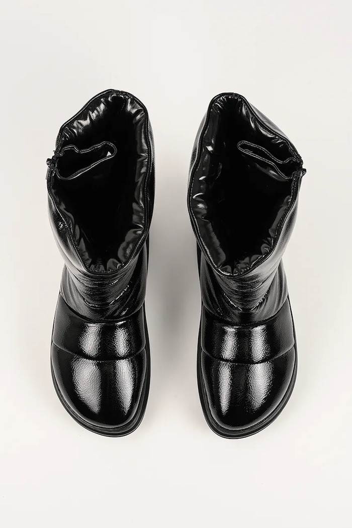 Karl Lagerfeld bocanci de piele KAPRI KOSI KL44573A.F0X