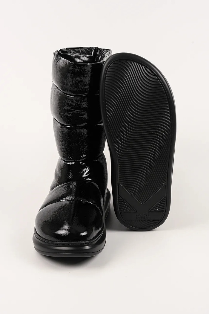 Karl Lagerfeld bocanci de piele KAPRI KOSI KL44573A.F0X