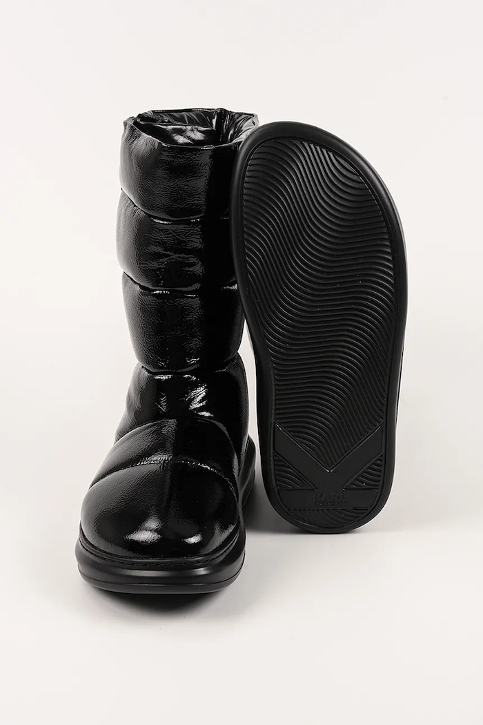 Karl Lagerfeld bocanci de piele KAPRI KOSI KL44573A.F0X