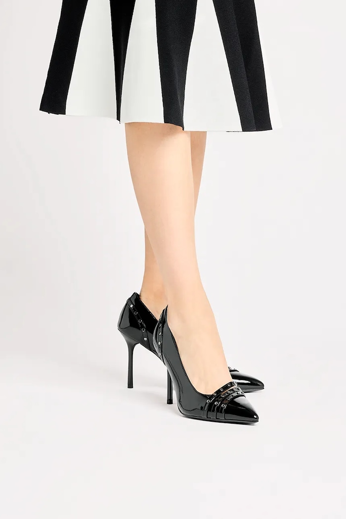 Kožené lodičky Karl Lagerfeld SARABANDE KL30927.00S