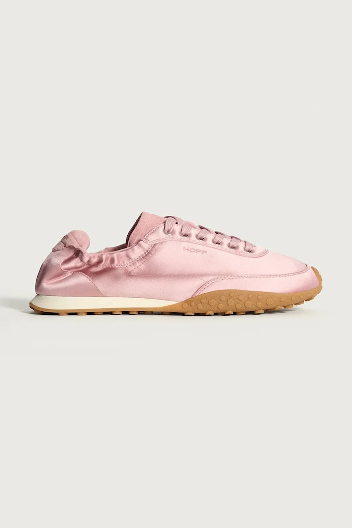 Hoff sneakersy BRIDGE SATIN ROSE tekstylny różowy 22561008
