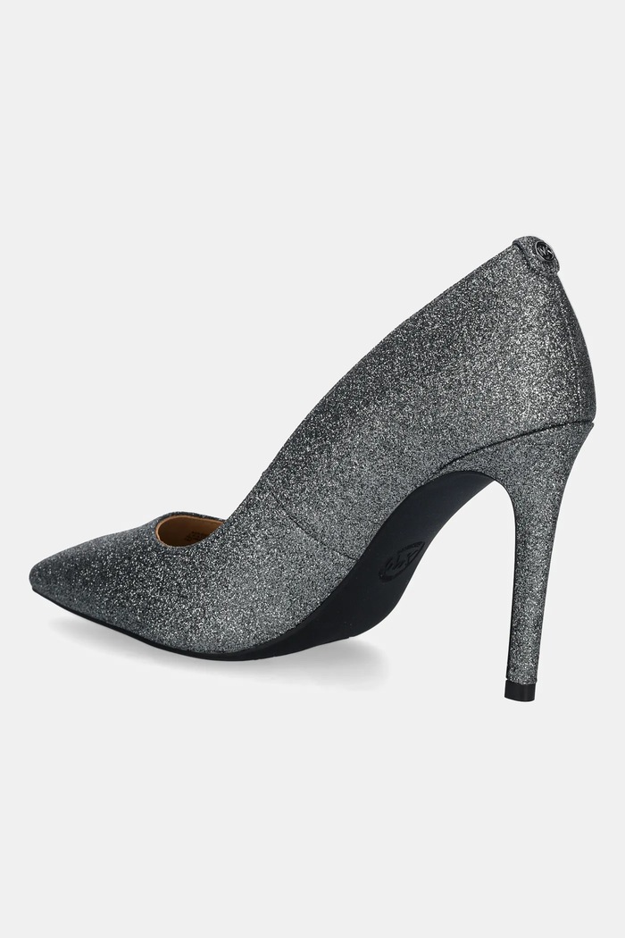 Obuv Kožené lodičky MICHAEL Michael Kors Alina 40F5HNHP1M.041 strieborná