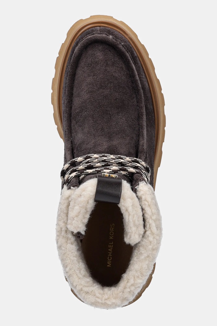 Σουέτ μπότες MICHAEL Michael Kors Cade καφέ 40F5CAFE5S.251