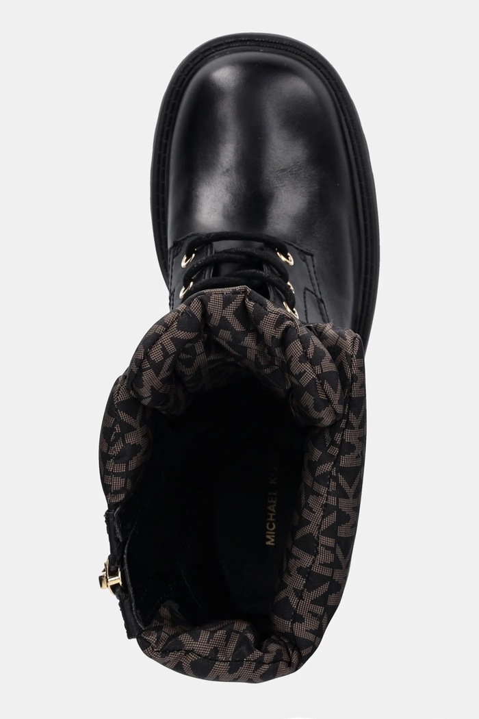 Kožené členkové topánky MICHAEL Michael Kors Cade čierna 40F5CAME6L.292