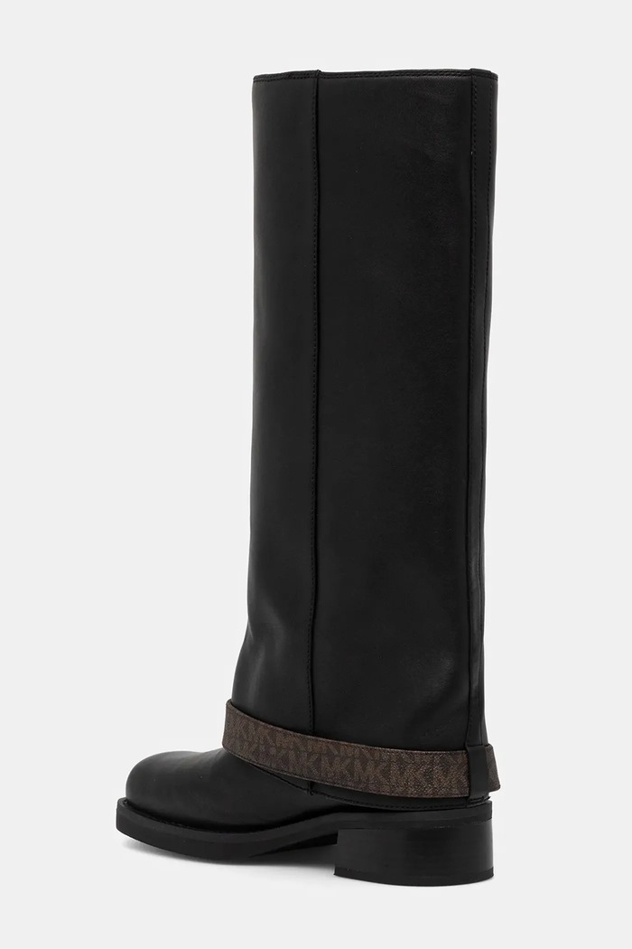 Obuv Kožené čižmy MICHAEL Michael Kors Colby 40F5COFB6L.292 čierna