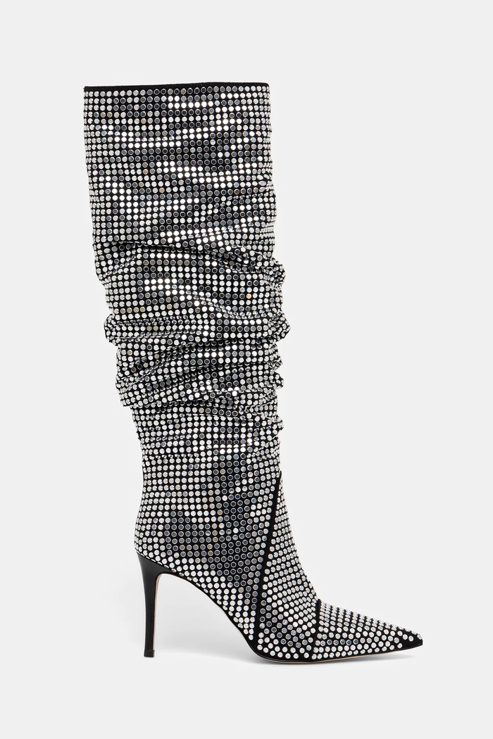 MICHAEL Michael Kors kozaki Dawn 40F5DWHB7S.001 srebrny AW25