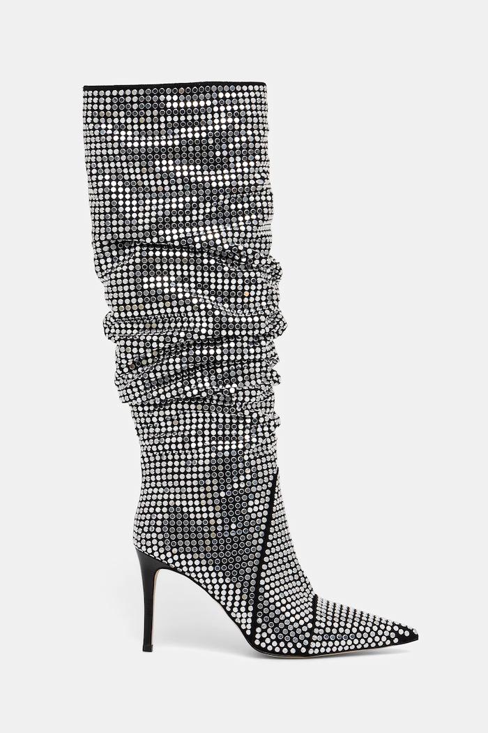 MICHAEL Michael Kors kozaki Dawn 40F5DWHB7S.001 srebrny AW25