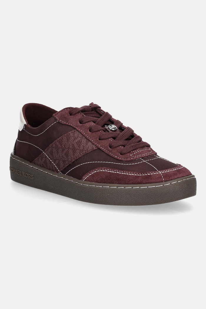 Tenisky MICHAEL Michael Kors Kaycee textilný burgundské 43F5KCFS1S.610