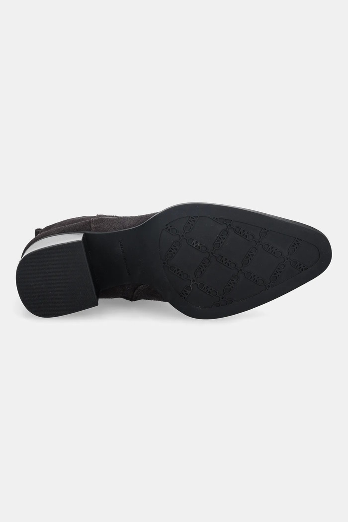 Велурени боти MICHAEL Michael Kors Lex 40F5LXME5S.251 кафяв