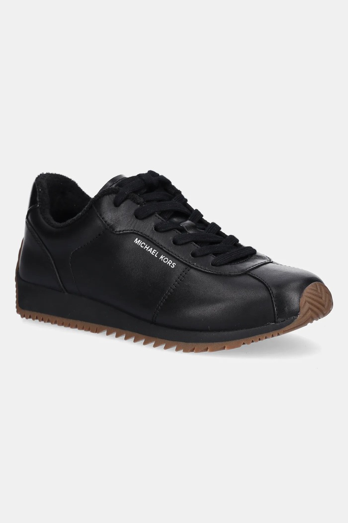MICHAEL Michael Kors sportcipő Rhodes nappa bőr fekete 43F5RHFS1L.001