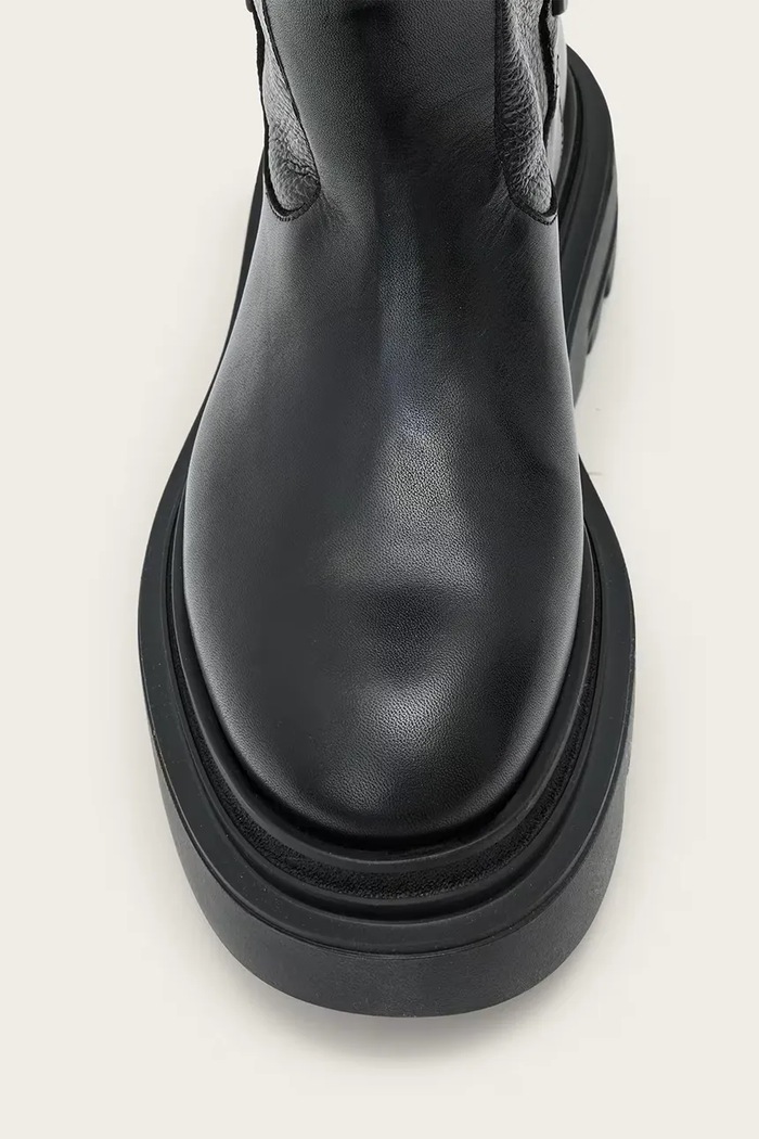 AllSaints kozaki skórzane Carina Boot W061FD czarny