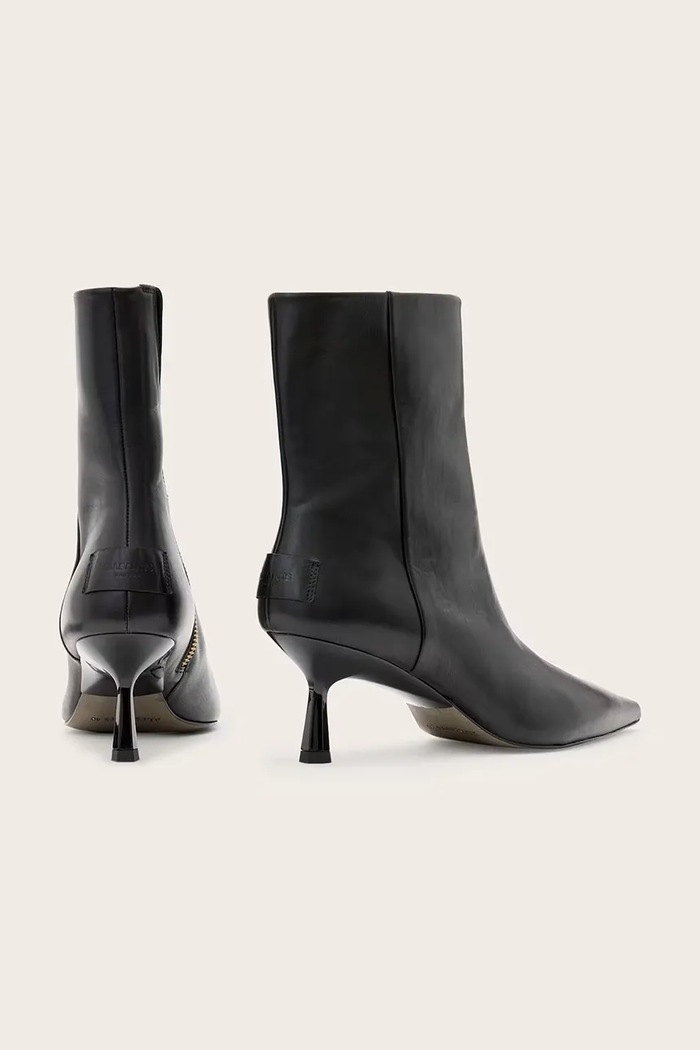 Obuća AllSaints Kožne gležnjače AllSaints Vivian Boot W008FD.BLK crna