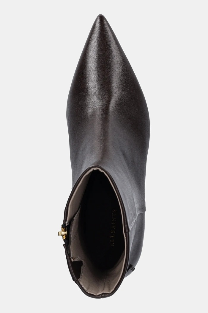 Usnjeni gležnarji AllSaints VIVIAN BOOT rjava W008FD