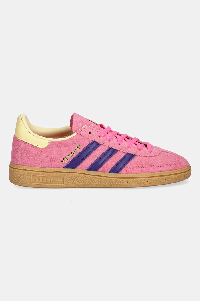 Superge iz semiša adidas Originals Handball Spezial JP8718 roza AW25