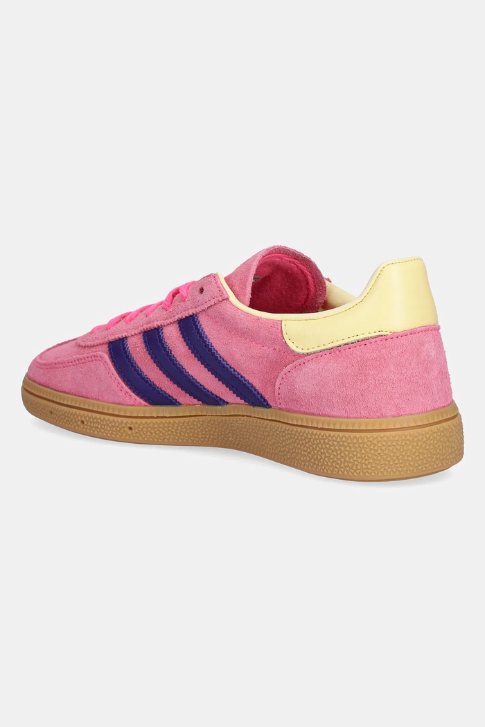 Obutev Superge iz semiša adidas Originals Handball Spezial JP8718 roza