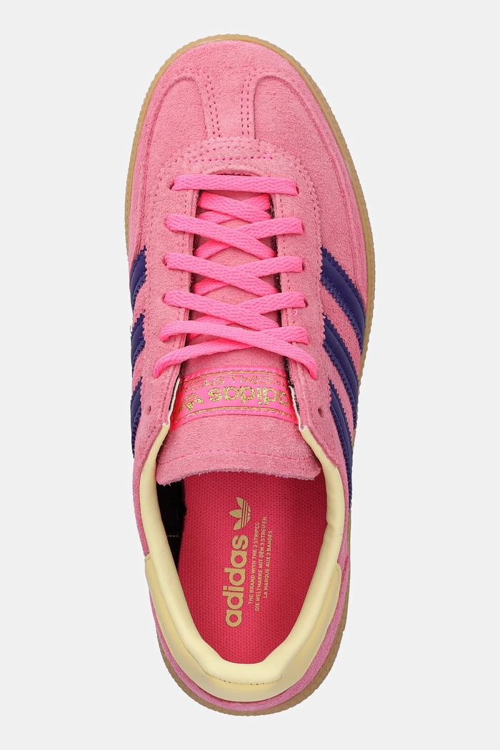 Superge iz semiša adidas Originals Handball Spezial roza JP8718