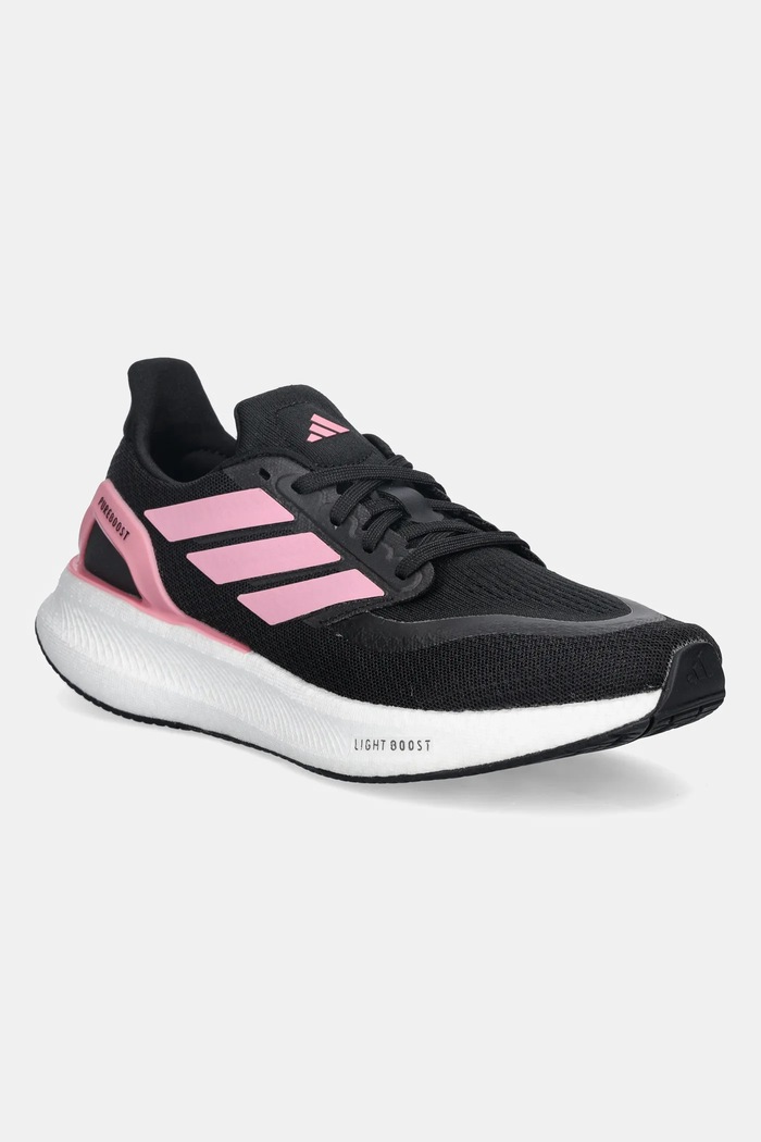 Bežecké topánky adidas Performance Pureboost 5 textilný čierna JR2998