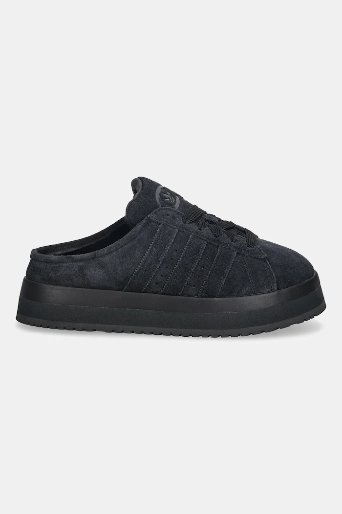 Tenisice od brušene kože adidas Originals Campus 00s JR3733 crna AW25