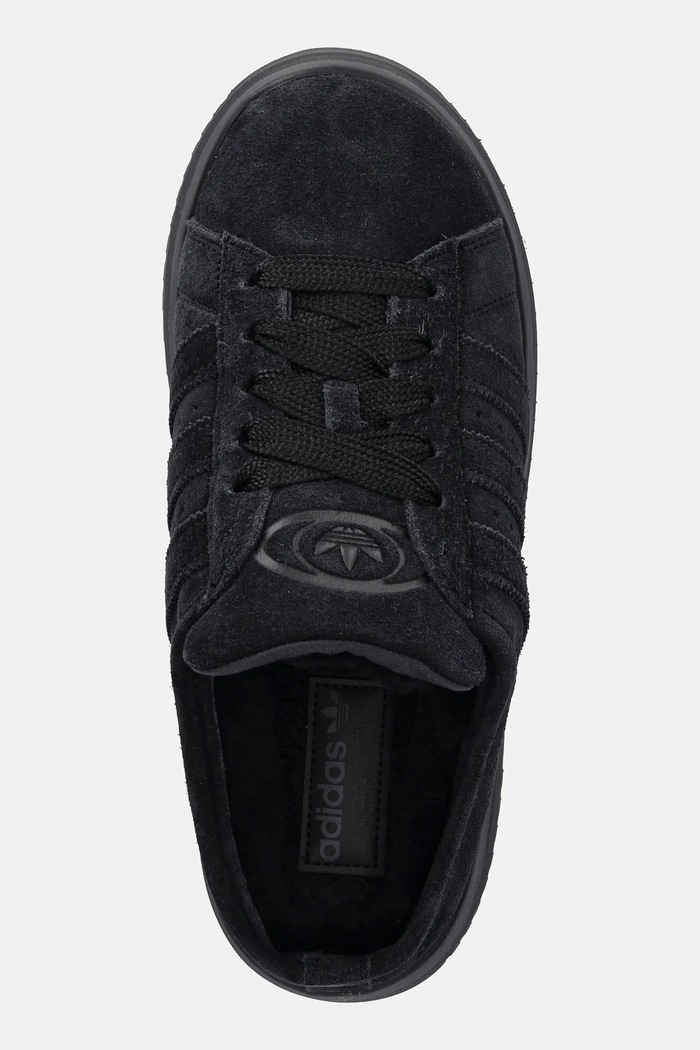 Tenisice od brušene kože adidas Originals Campus 00s crna JR3733