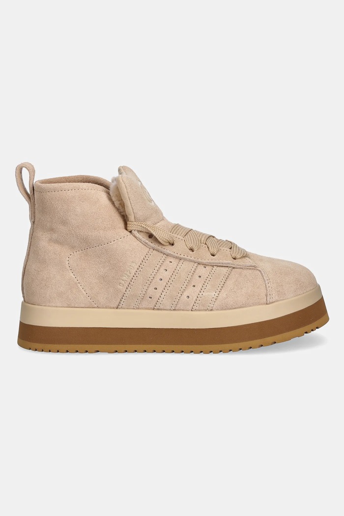 Semišové tenisky adidas Originals Campus 00s WTR MD JR3735 béžová AW25