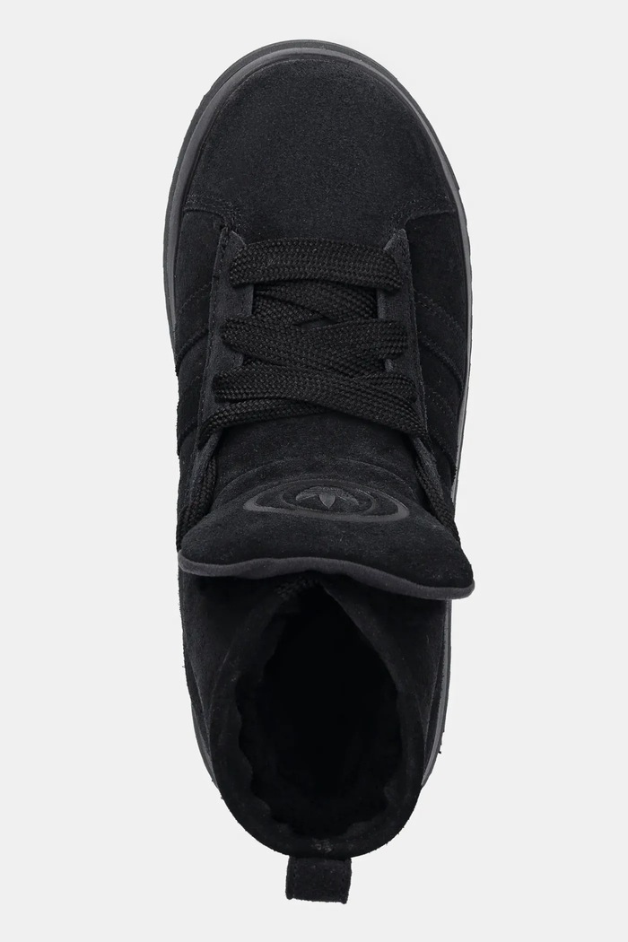 Semišové tenisky adidas Originals Campus 00s WTR MD čierna JR3737