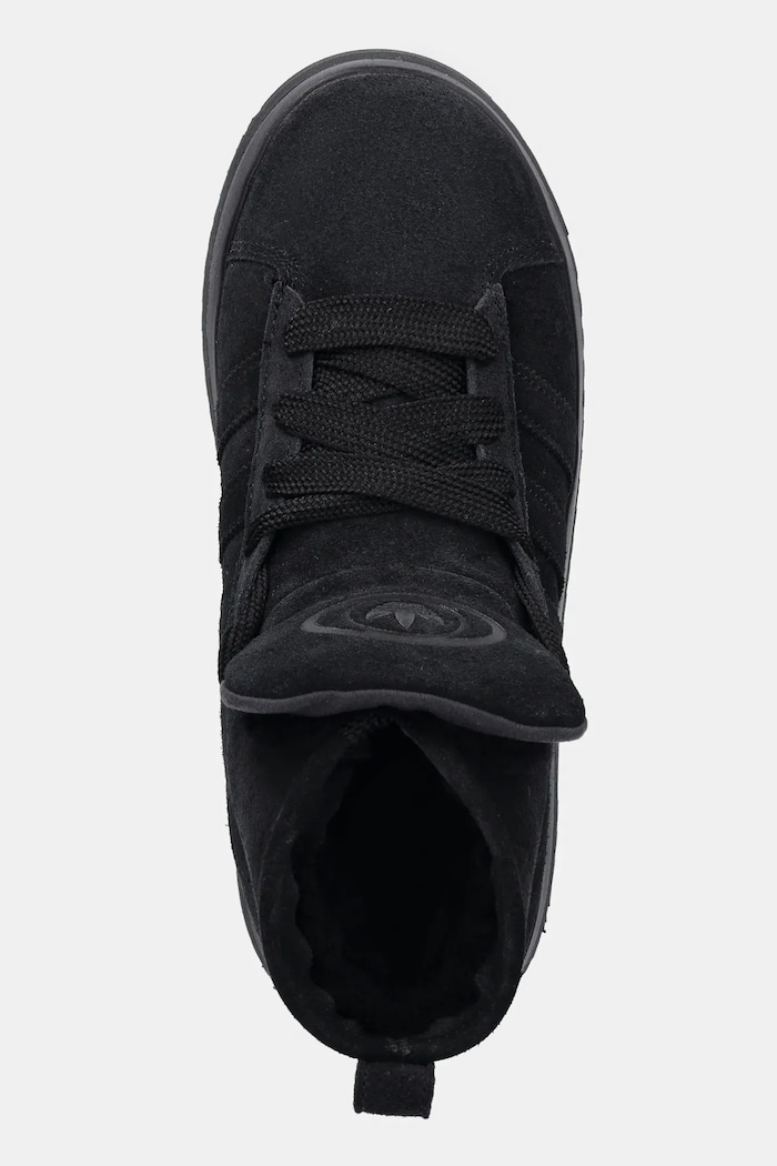 Semišové tenisky adidas Originals Campus 00s WTR MD čierna JR3737