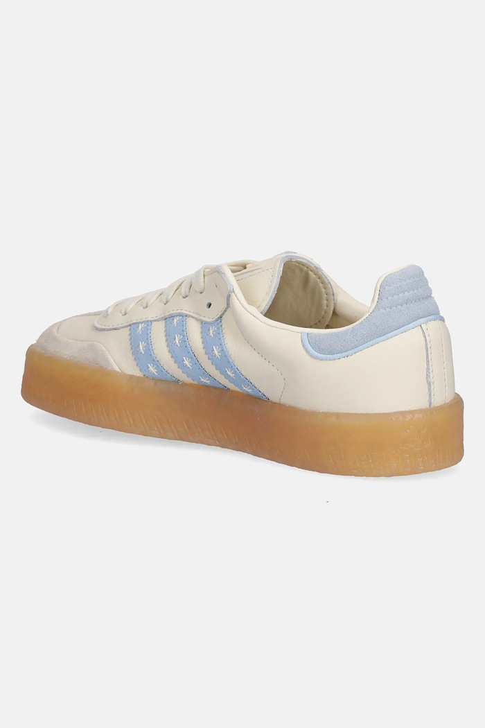 Взуття Шкіряні кросівки adidas Originals Sambae W JS3957 бежевий