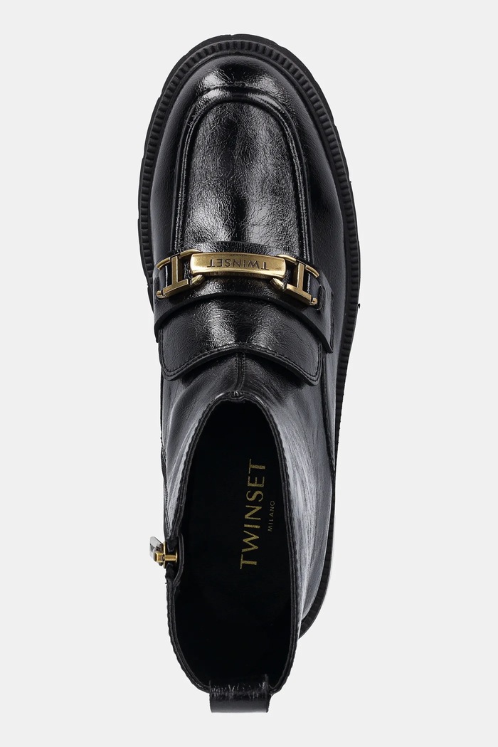 Twinset botine negru 252TGT082.00006