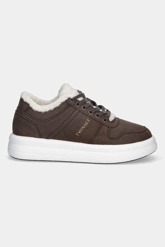 Tenisky Twinset 252TGT01G.11054 hnedá AW25
