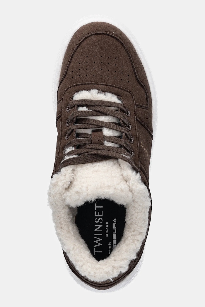 Tenisky Twinset hnedá 252TGT01G.11054