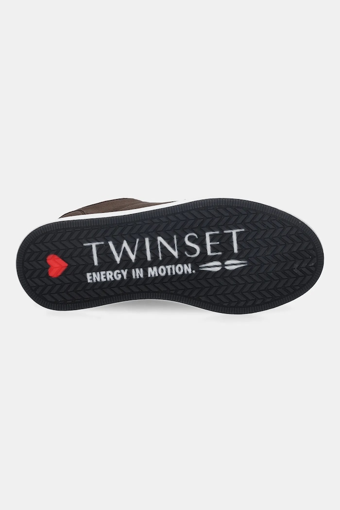 Tenisky Twinset 252TGT01G.11054 hnedá