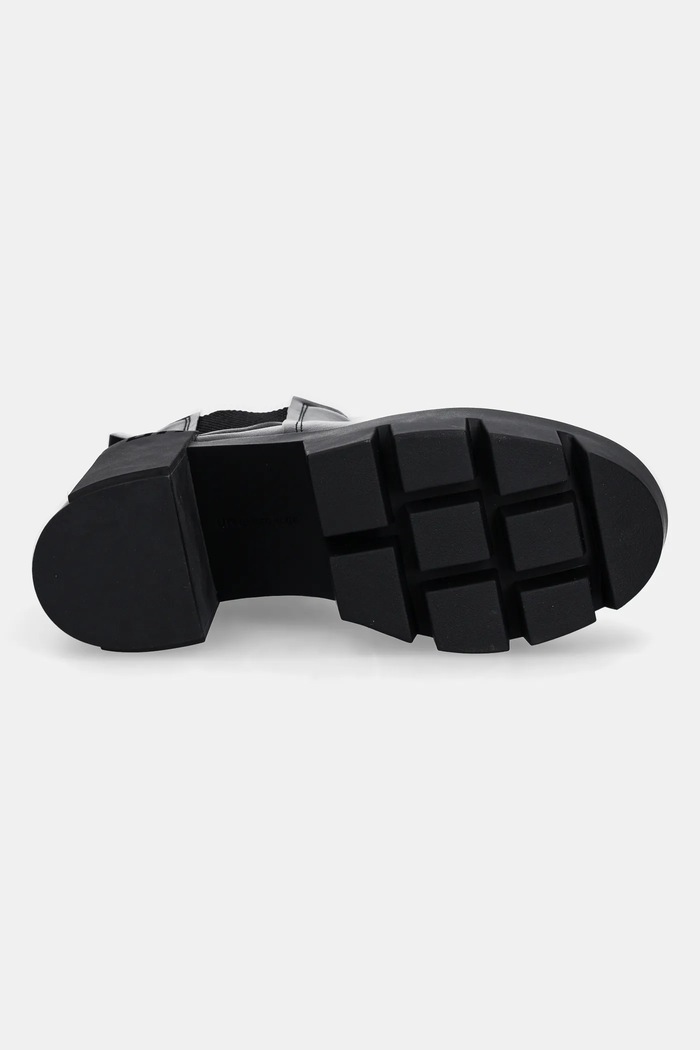 Kožené kotníkové boty United Nude Grip Chelsea Mid IV 109590116 černá