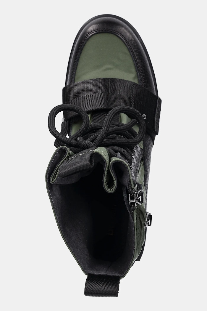 Nízké kozačky United Nude Grip Combat Mid zelená 10962904165