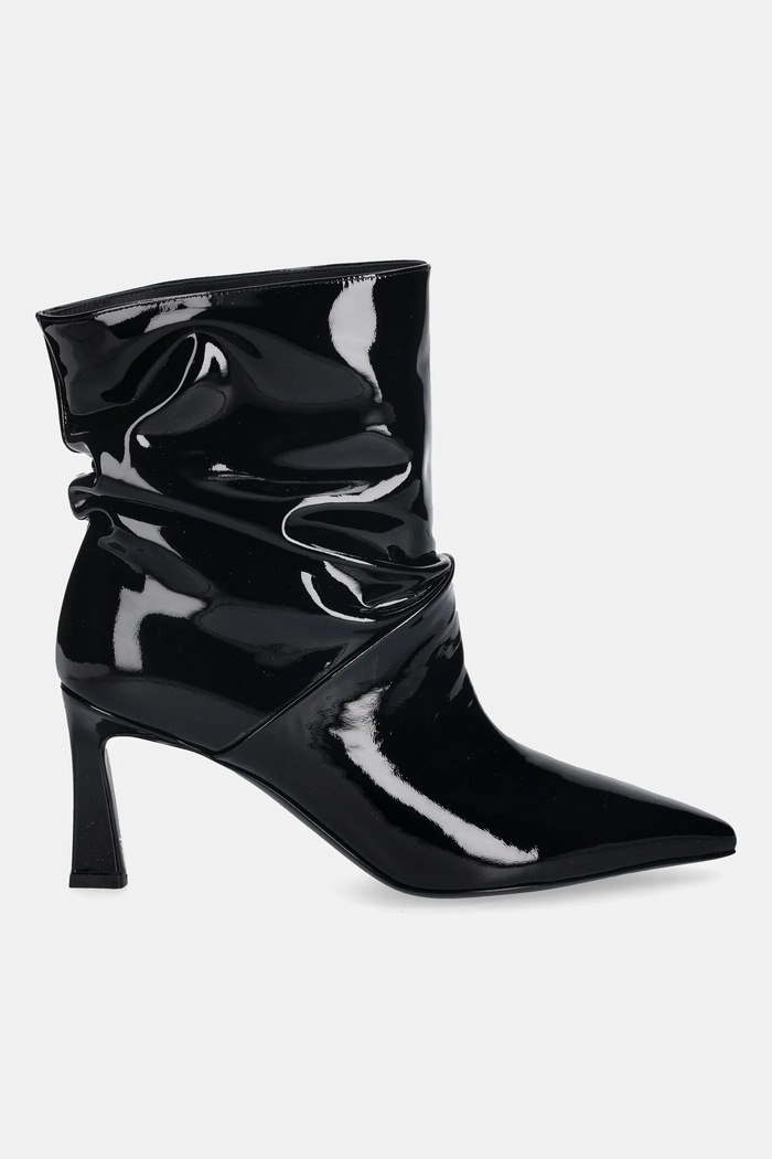 Členkové topánky Pollini SA21267M0NTT0000 čierna AW25