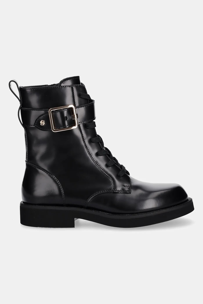 Farmářky BOSS Eleri 50552772.001 černá AW25