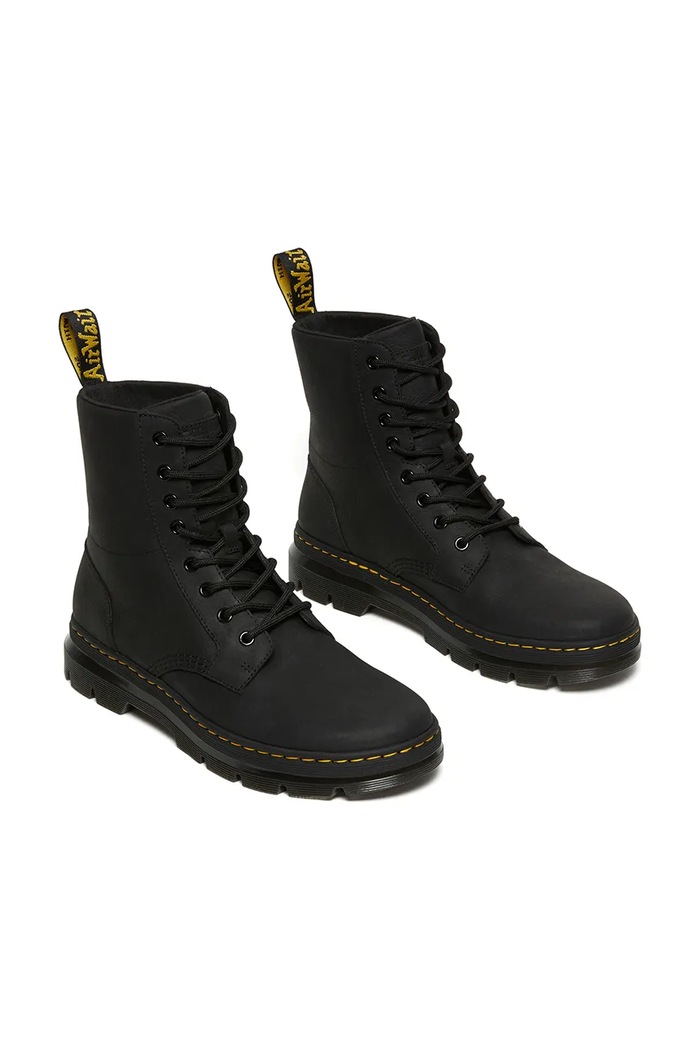 Δερμάτινα workers Dr. Martens Combs DM26007001 μαύρο AW25