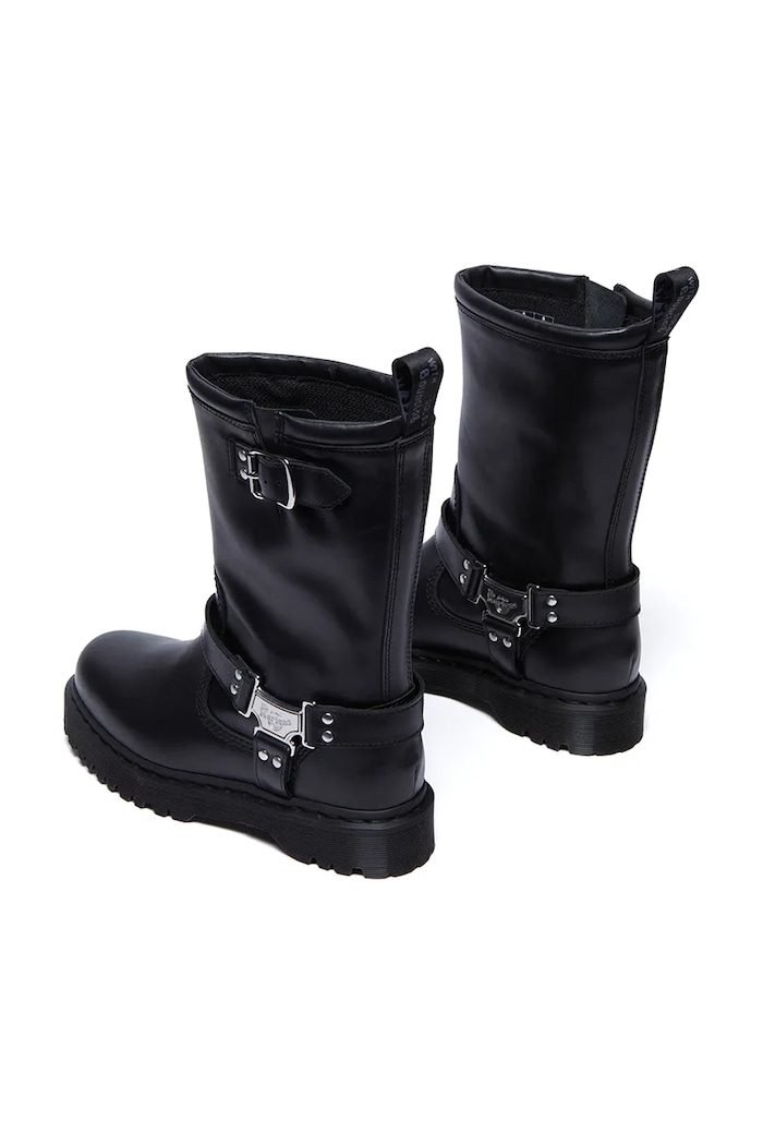Obuwie Dr. Martens botki skórzane Anistone Hi DM32199001 czarny