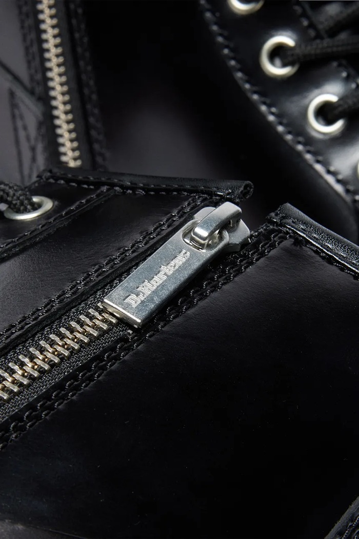 Δερμάτινα workers Dr. Martens 1460 Harness DM41388001 μαύρο