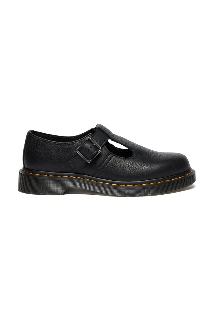 Dr. Martens leather shoes Polley flat black DM41408001