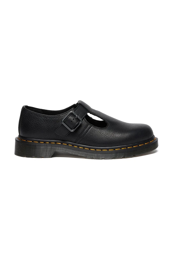 Dr. Martens leather shoes Polley flat black DM41408001