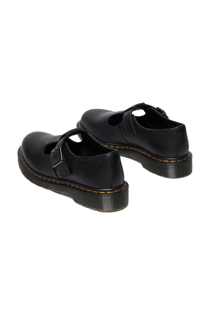 Shoes Dr. Martens leather shoes Polley DM41408001 black