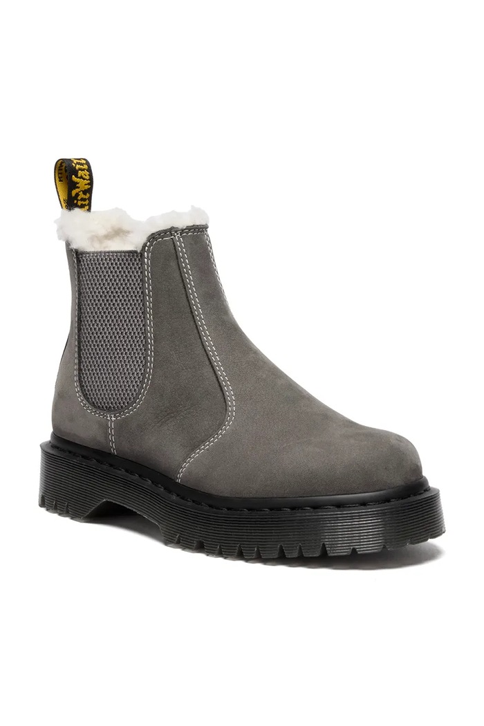 Dr. Martens sztyblety zamszowe 2976 Bex Fur Lined DM41420020