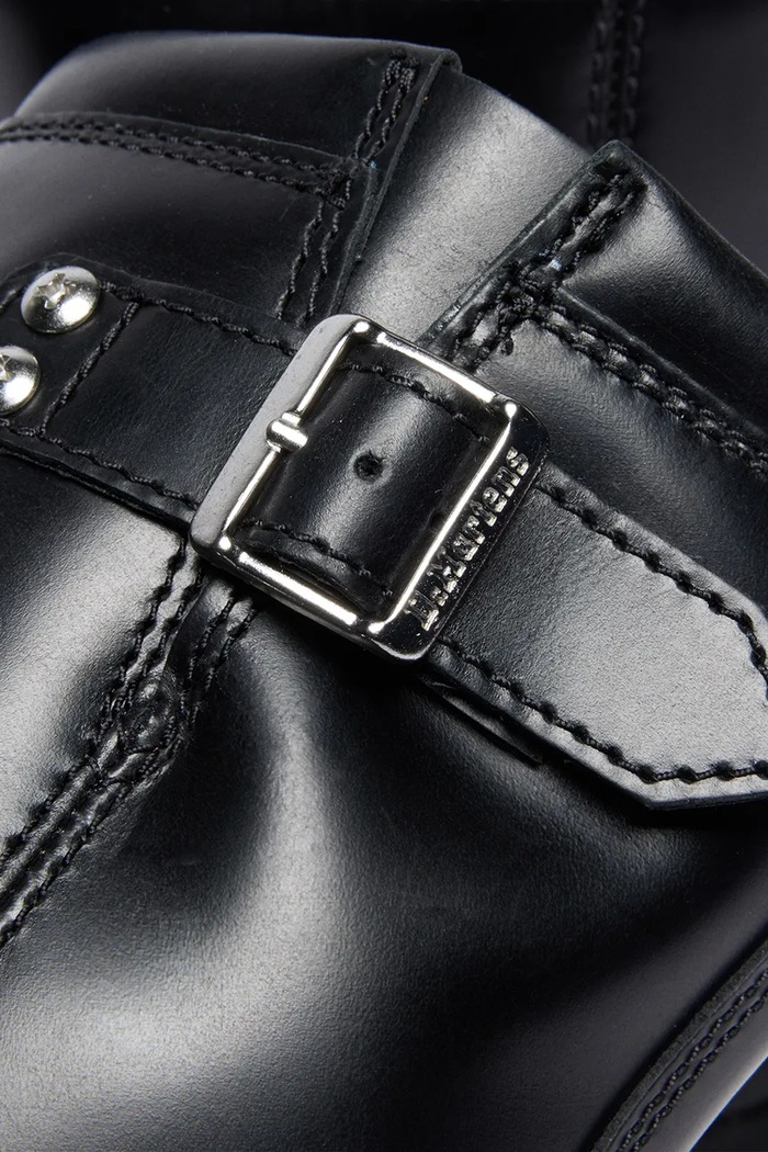 Dr. Martens botki skórzane Anistone Harness czarny DM42583001