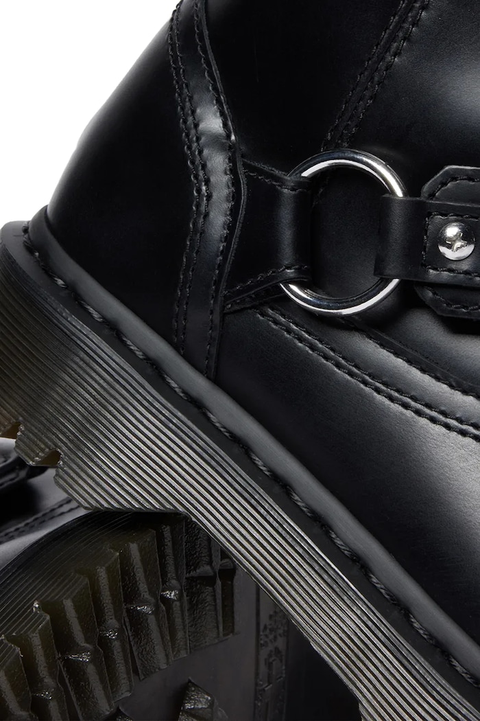 Dr. Martens botki skórzane Anistone Harness DM42583001 czarny