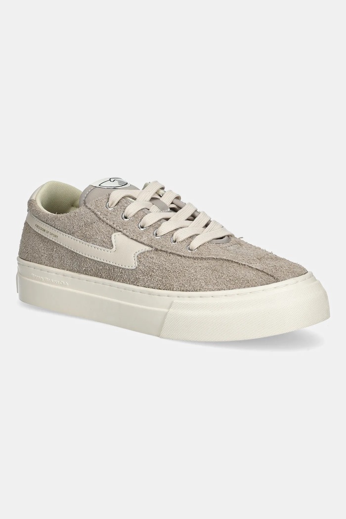 Tenisky Stepney Workers Club DELLOW S-STRIKE CUP RAW SUEDE semišová koža béžová YA25065