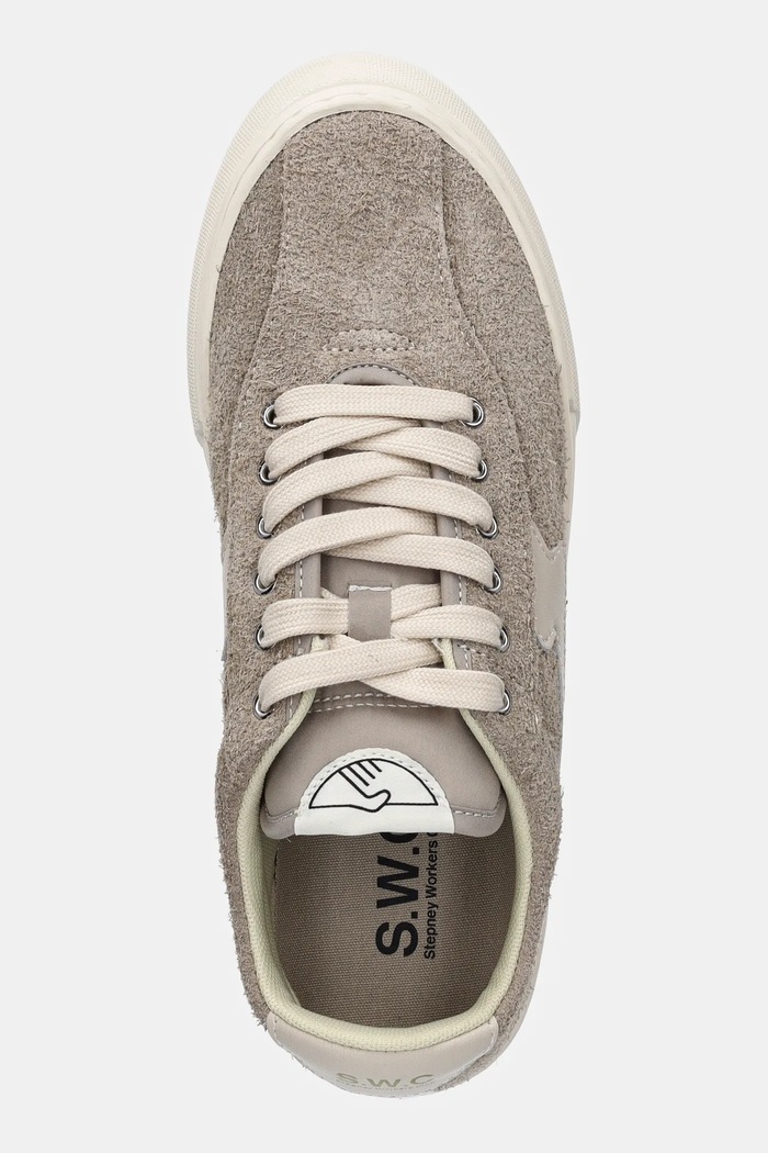Tenisky Stepney Workers Club DELLOW S-STRIKE CUP RAW SUEDE béžová YA25065