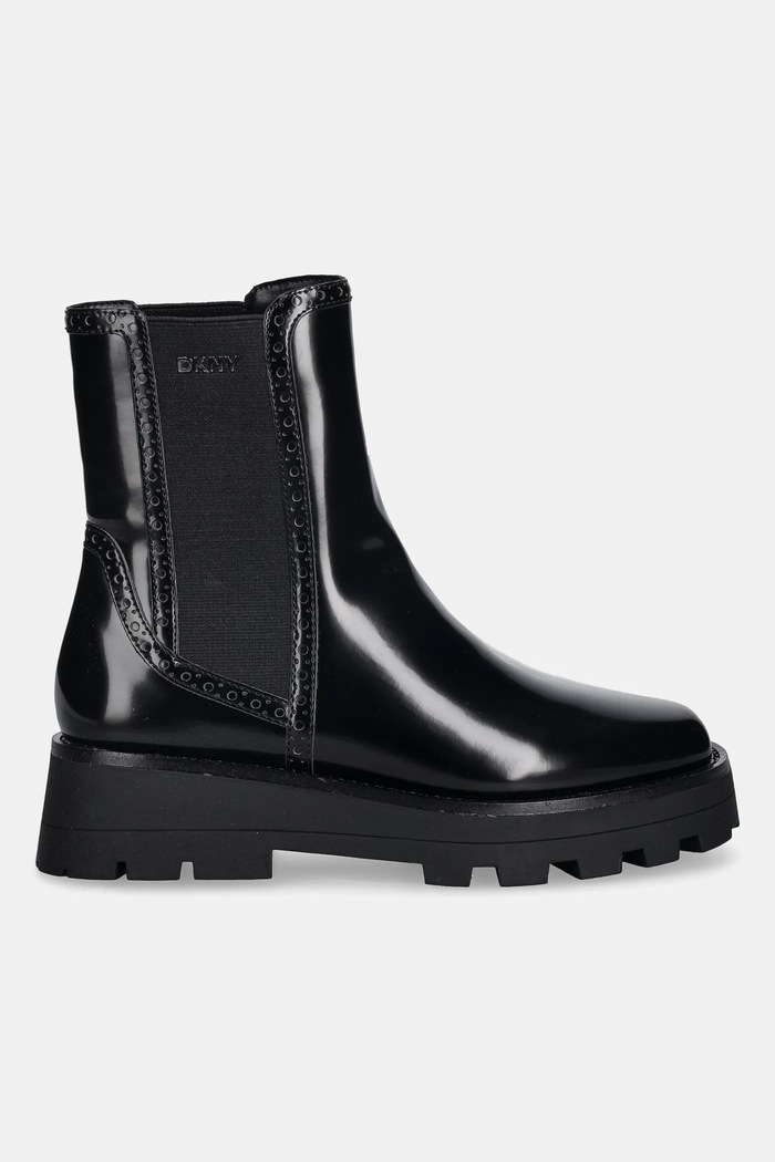 Dkny bokacsizma Sanchit K4569875.BLK fekete AW25