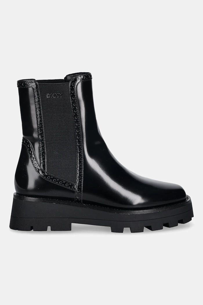 Dkny bokacsizma Sanchit K4569875.BLK fekete AW25